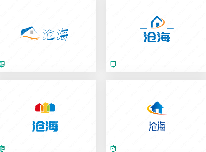 建材行業(yè)的滄海LOGO賞析